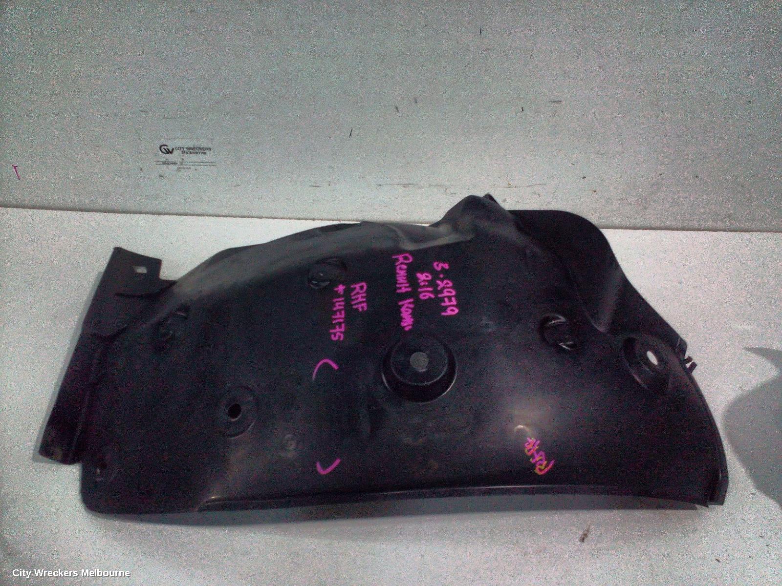 RENAULT KANGOO RIGHT GUARD LINER, X61, 09/2013 - 02/2022