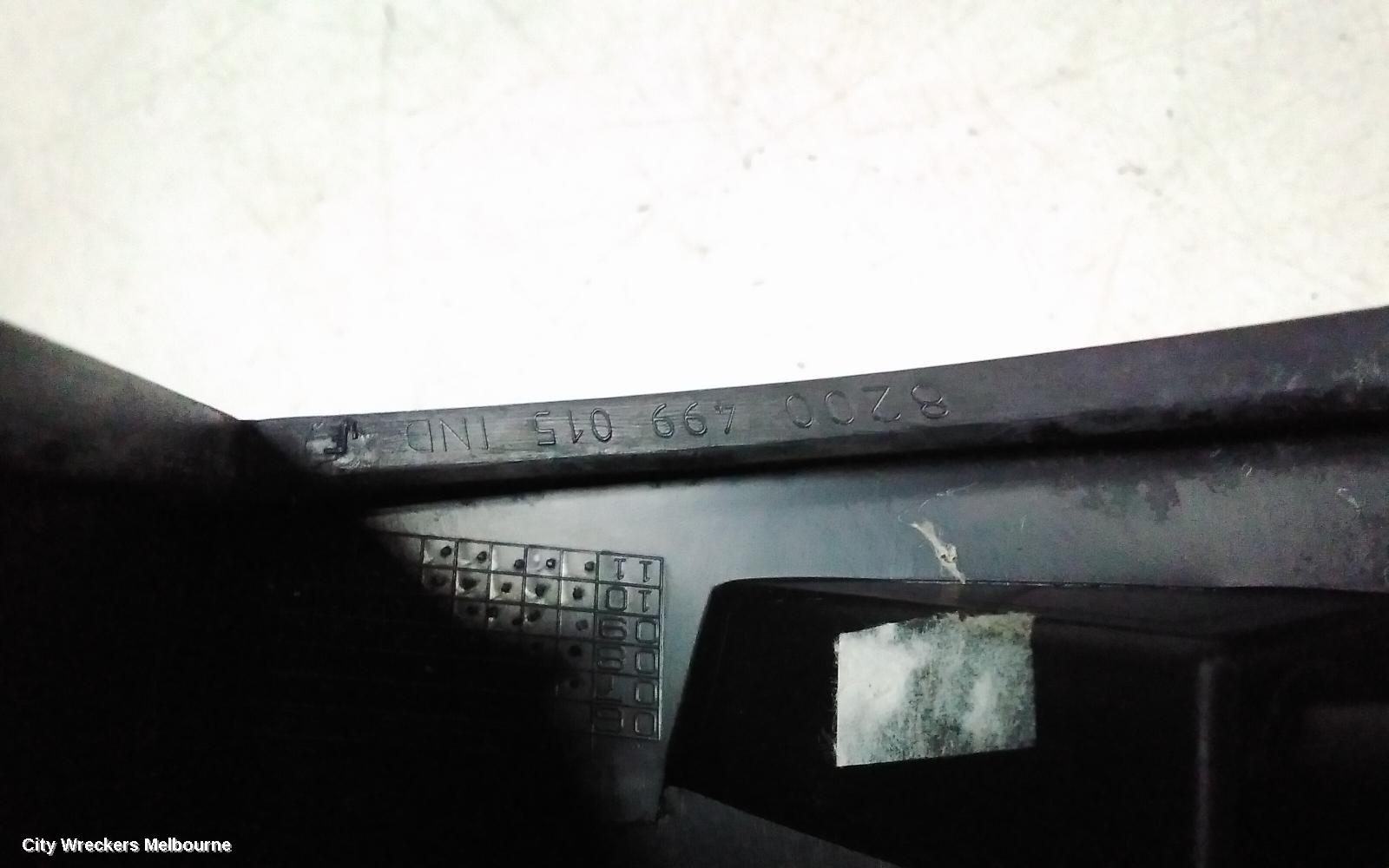 RENAULT KANGOO REAR BUMPER, X61, BLACK ONLY, W/PARK SENSOR TYPE, 09/2013 - 02/2022