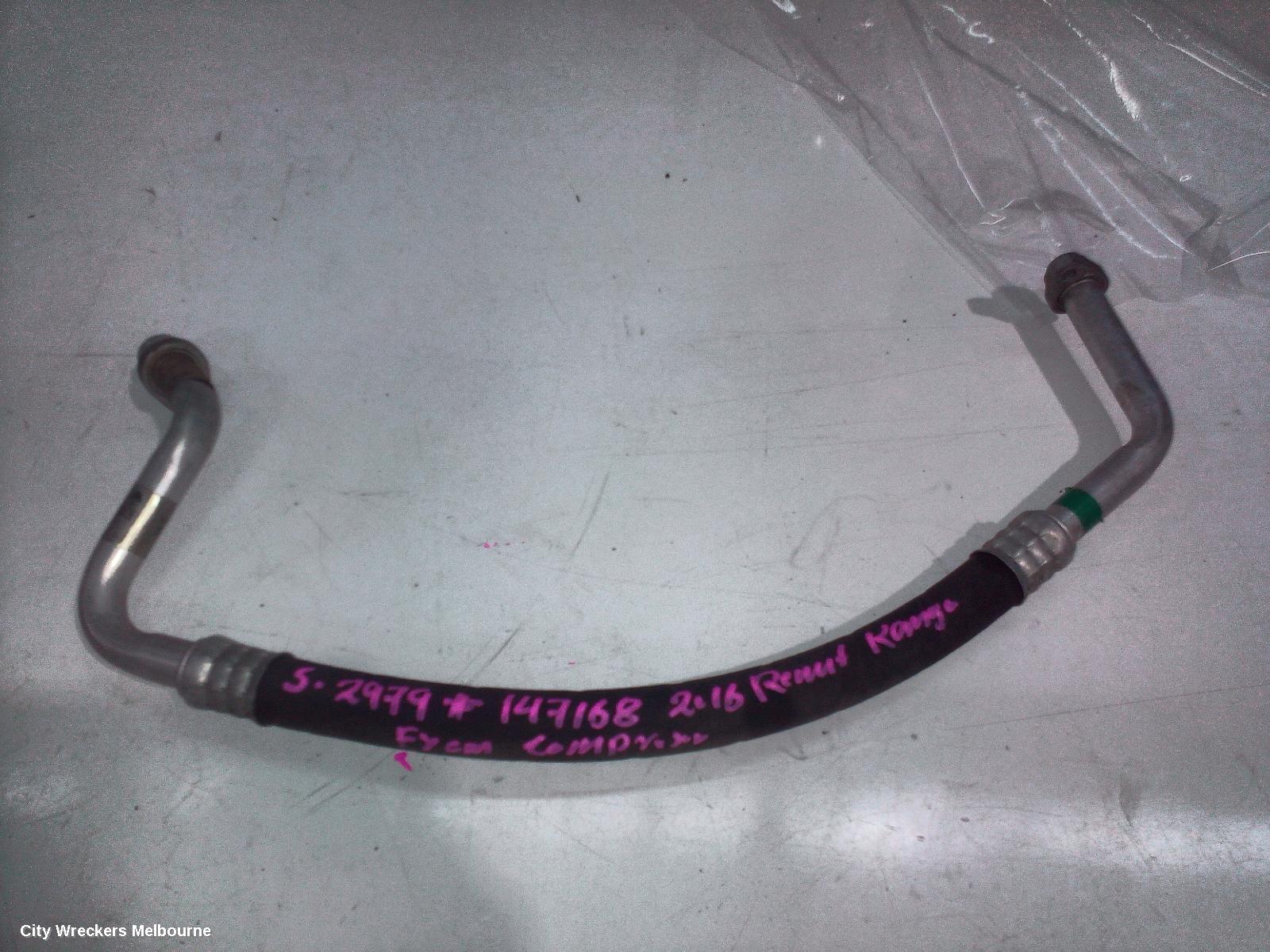 RENAULT KANGOO A/C HOSES, X61, 10/2010 - 02/2022