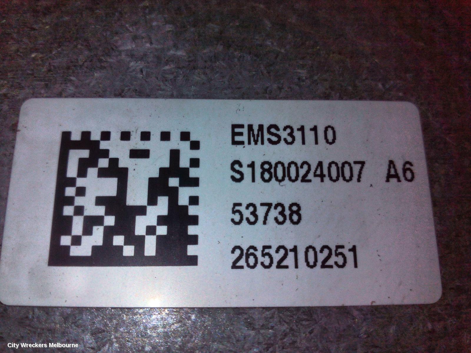 RENAULT KANGOO ECU, ENGINE ECU, 1.6, ECU ONLY, X61, 10/2010 - 06/2016