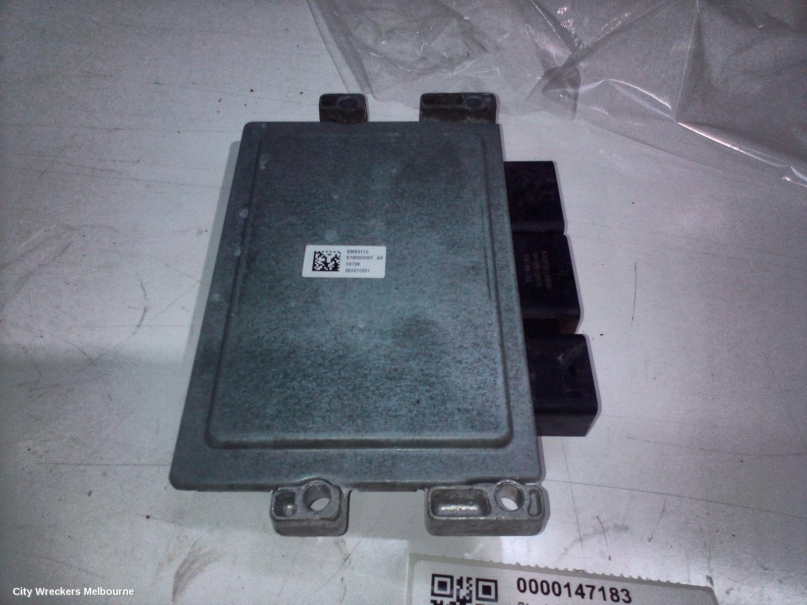 RENAULT KANGOO ECU, ENGINE ECU, 1.6, ECU ONLY, X61, 10/2010 - 06/2016