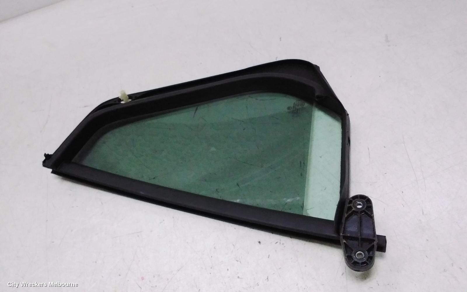 VOLKSWAGEN GOLF RIGHT REAR 1/4 DOOR GLASS, GEN 7, HATCH, TINTED, 11/2012 - 08/2020