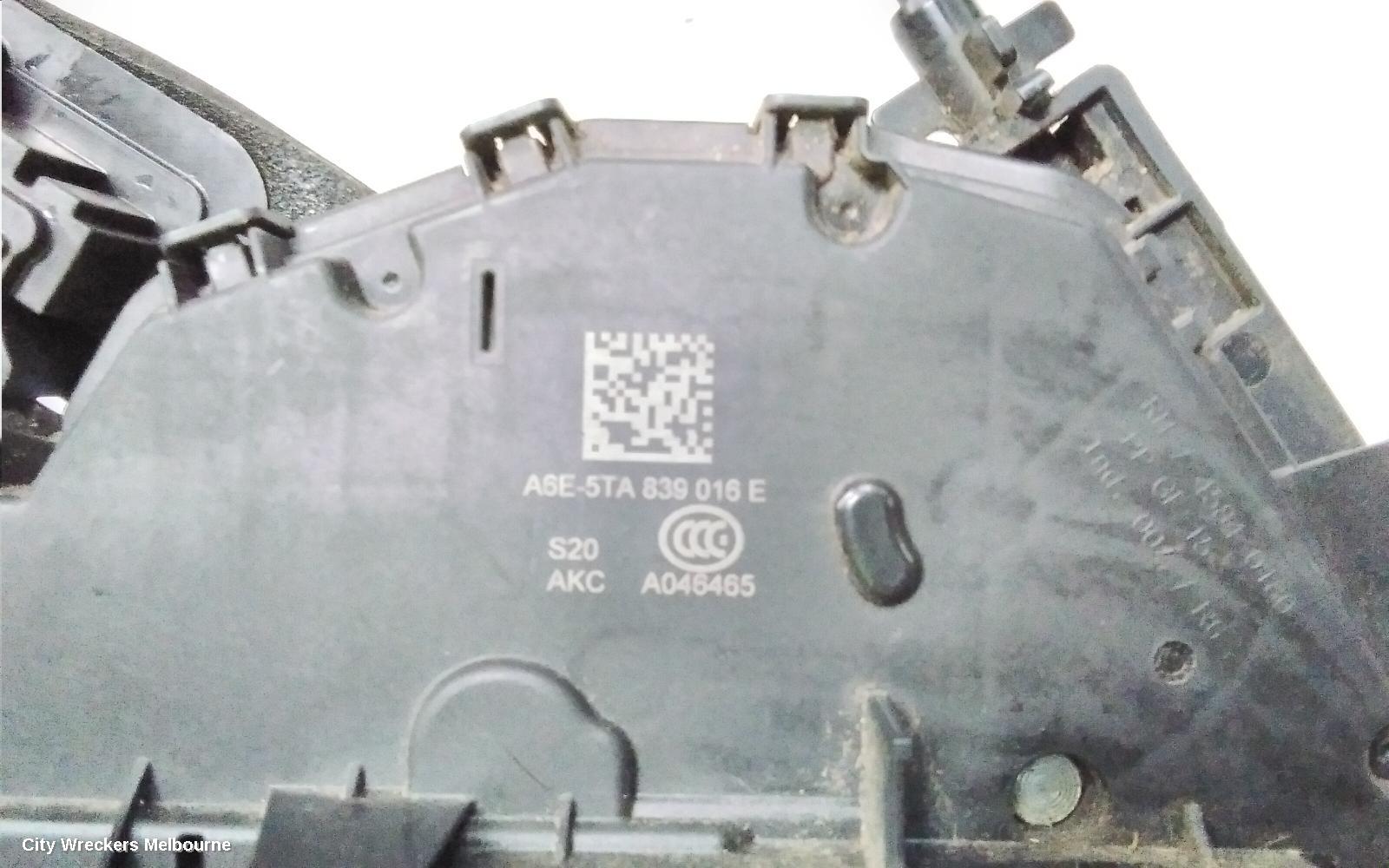 VOLKSWAGEN GOLF DOOR/BOOT/GATE LOCK, RIGHT REAR DOOR LOCK, P/N 5TA839016E, GEN 7, 11/2012 - 08/2020