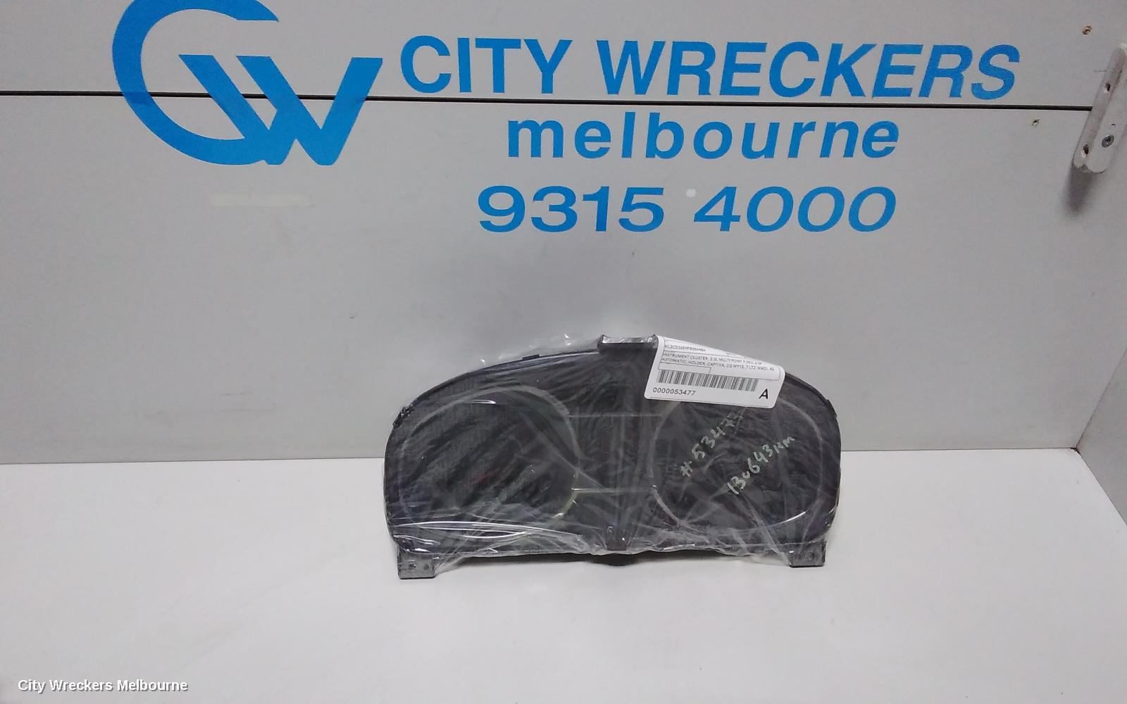 HOLDEN CAPTIVA SPEEDOMETER