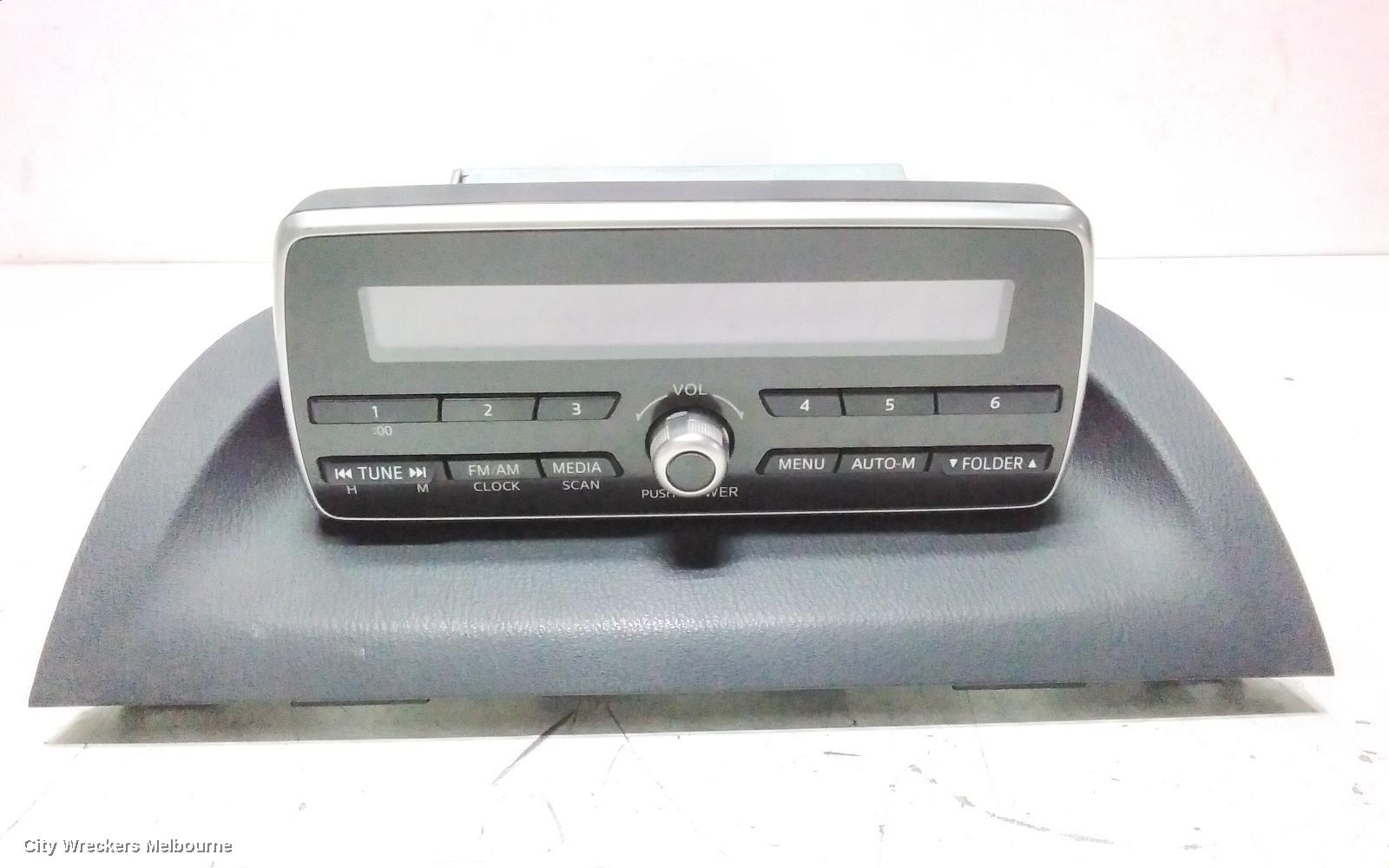 MAZDA 3 RADIO/CD/DVD/SAT/TV, DISPLAY UNIT, NON SAT NAV TYPE, BM-BN, 11/2013 - 02/2019