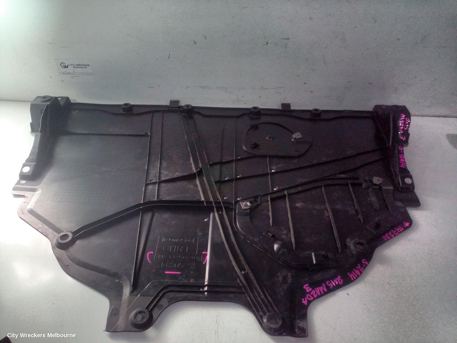 MAZDA 3 LOWER ENGINE SPLASH TRAY, FRONT, BM-BN, 06/2013 - 02/2019
