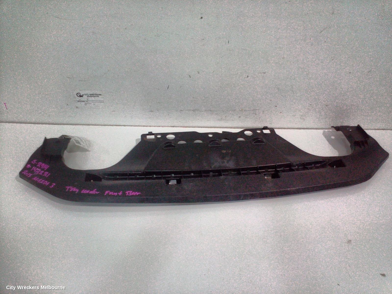 MAZDA 3 LOWER ENGINE SPLASH TRAY, FRONT, BM-BN, 06/2013 - 02/2019