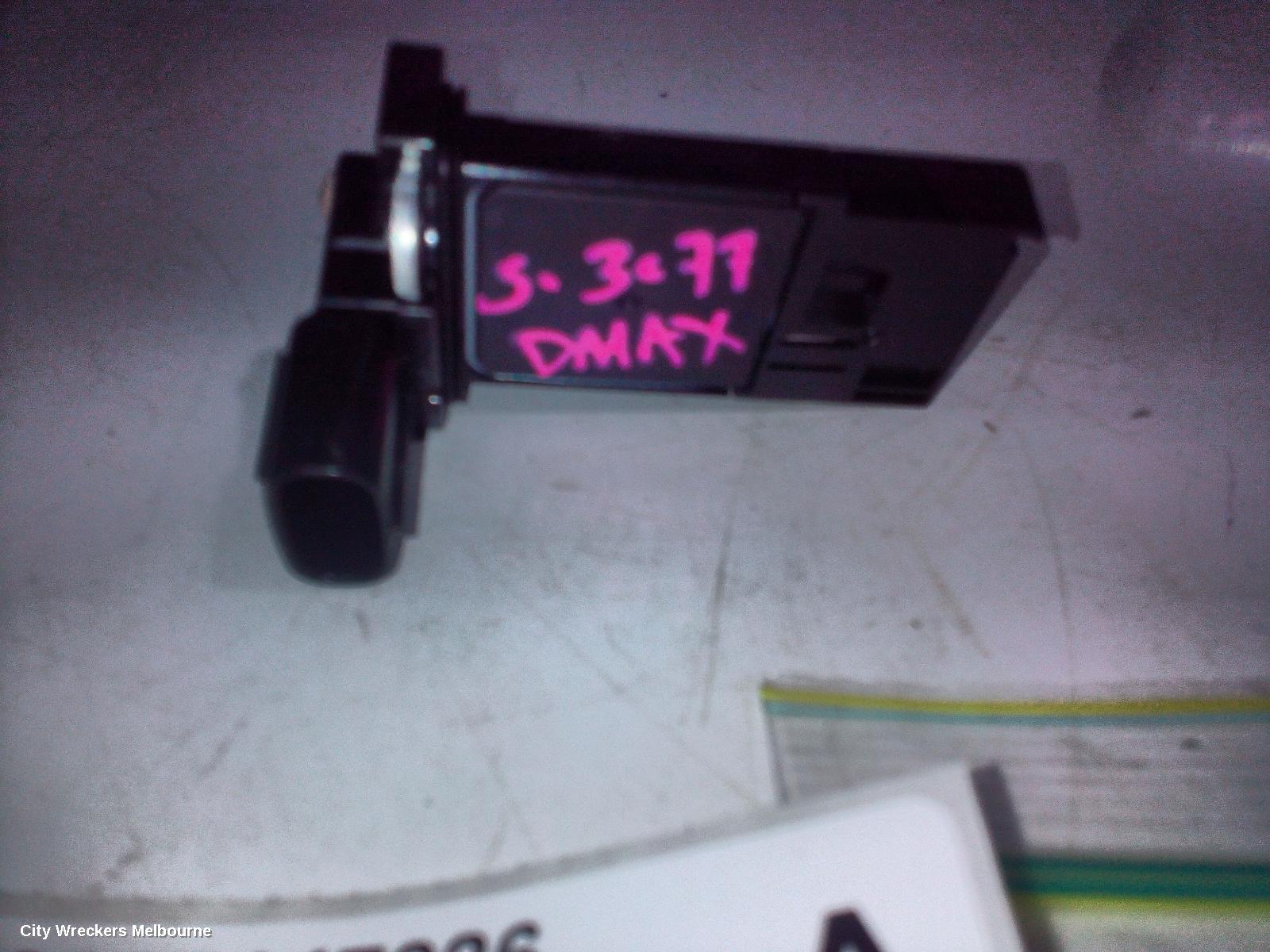 ISUZU DMAX AIR FLOW METER, 1.9, DIESEL, RZ4E, RG, 07/2021 ONWARDS