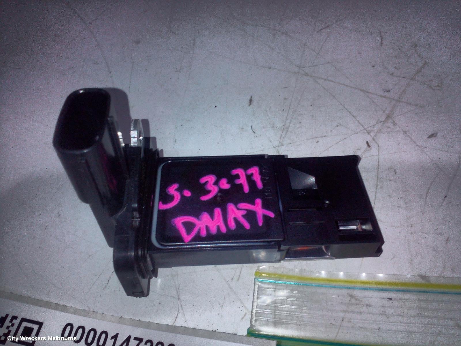 ISUZU DMAX AIR FLOW METER, 1.9, DIESEL, RZ4E, RG, 07/2021 ONWARDS
