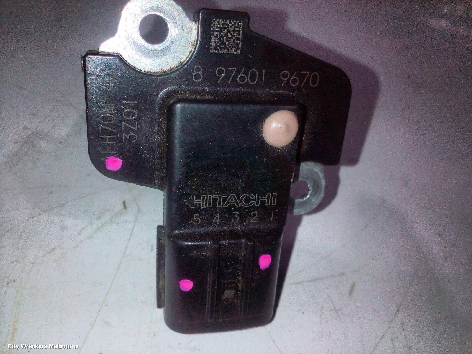ISUZU DMAX AIR FLOW METER, 1.9, DIESEL, RZ4E, RG, 07/2021 ONWARDS