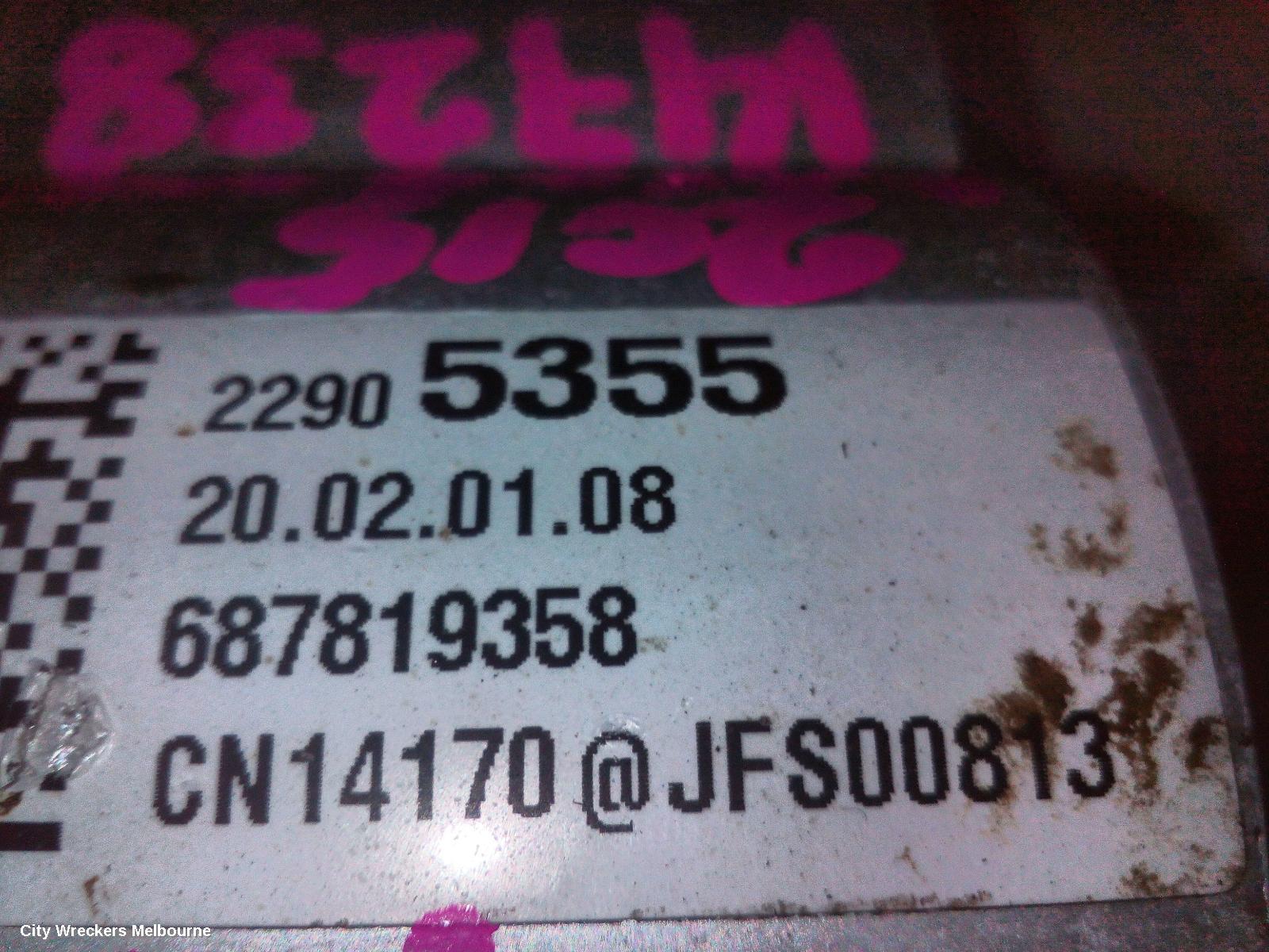 HOLDEN INSIGNIA LEFT FRONT LOWER CONTROL ARM, GA, 06/2015 - 01/2017