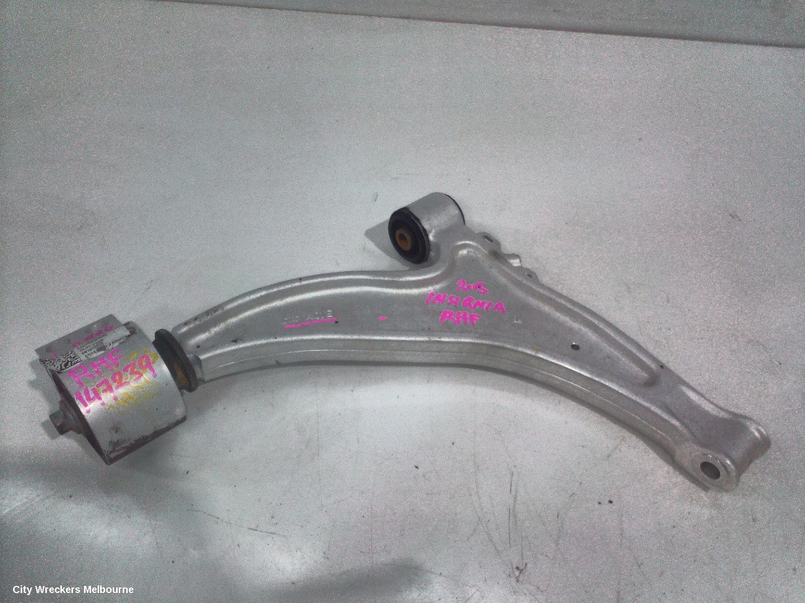 HOLDEN INSIGNIA RIGHT FRONT LOWER CONTROL ARM, GA, 06/2015 - 01/2017