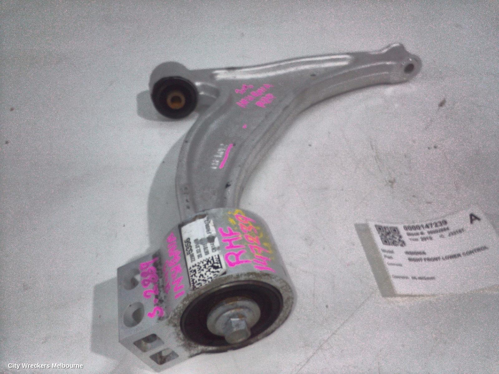 HOLDEN INSIGNIA RIGHT FRONT LOWER CONTROL ARM, GA, 06/2015 - 01/2017