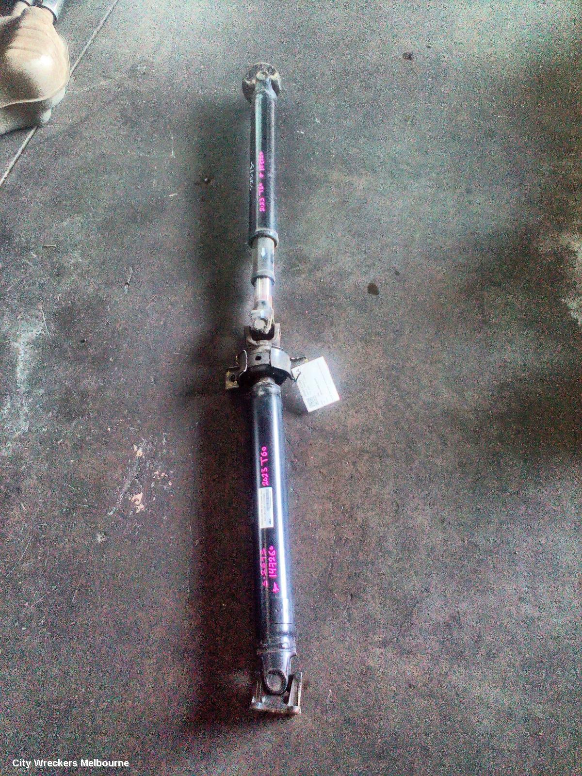 LDV T60 REAR DRIVE SHAFT, SK8C, DIESEL, 2.0, BI-TURBO, AUTO T/M, 8 SPEED, 08/2021 ONWARDS