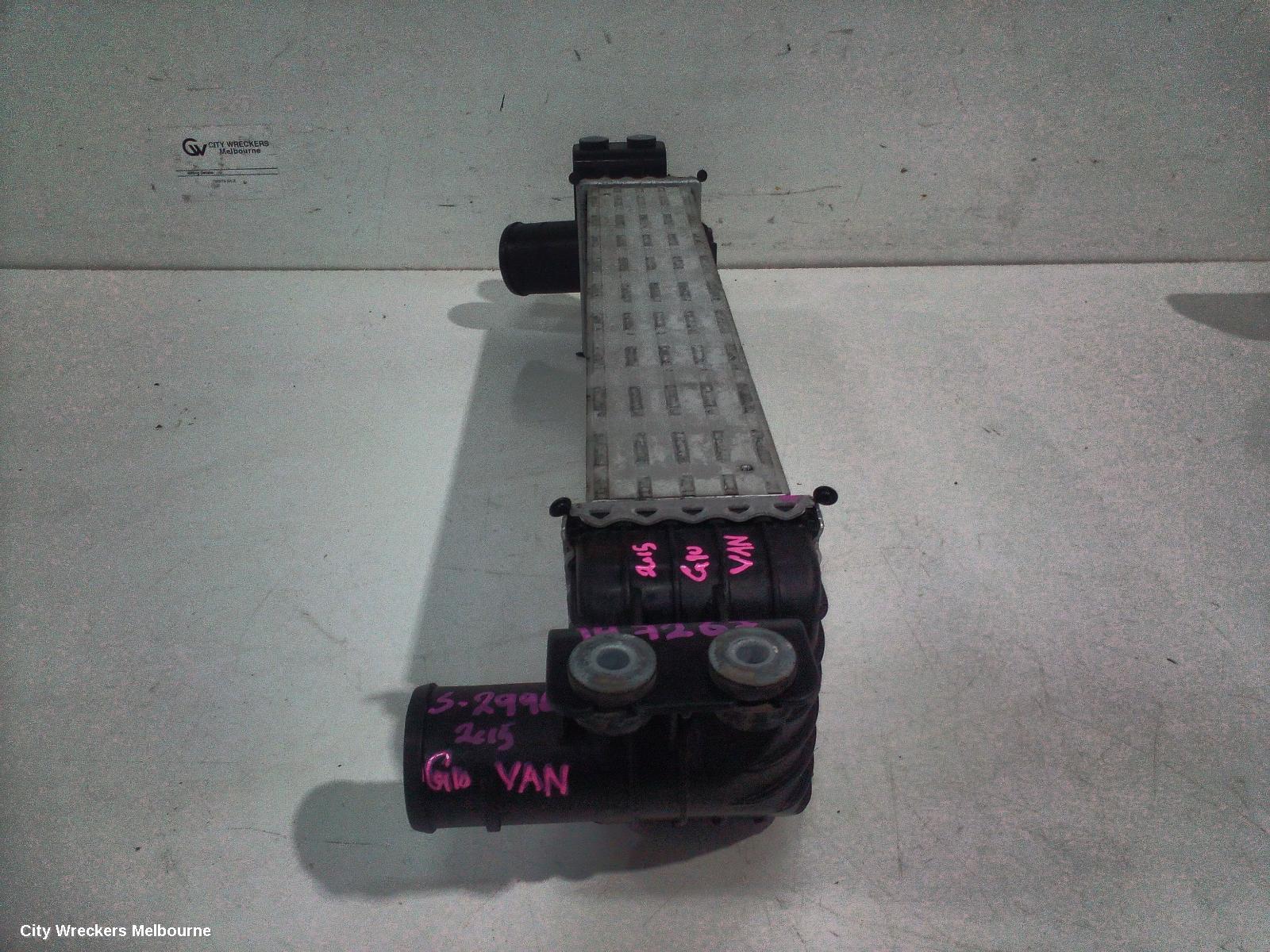 LDV G10 INTERCOOLER, FRONT MOUNT, PETROL, 2.0, TURBO, SV7A/SV7C, WAGON/VAN, 04/2015 ONWARDS