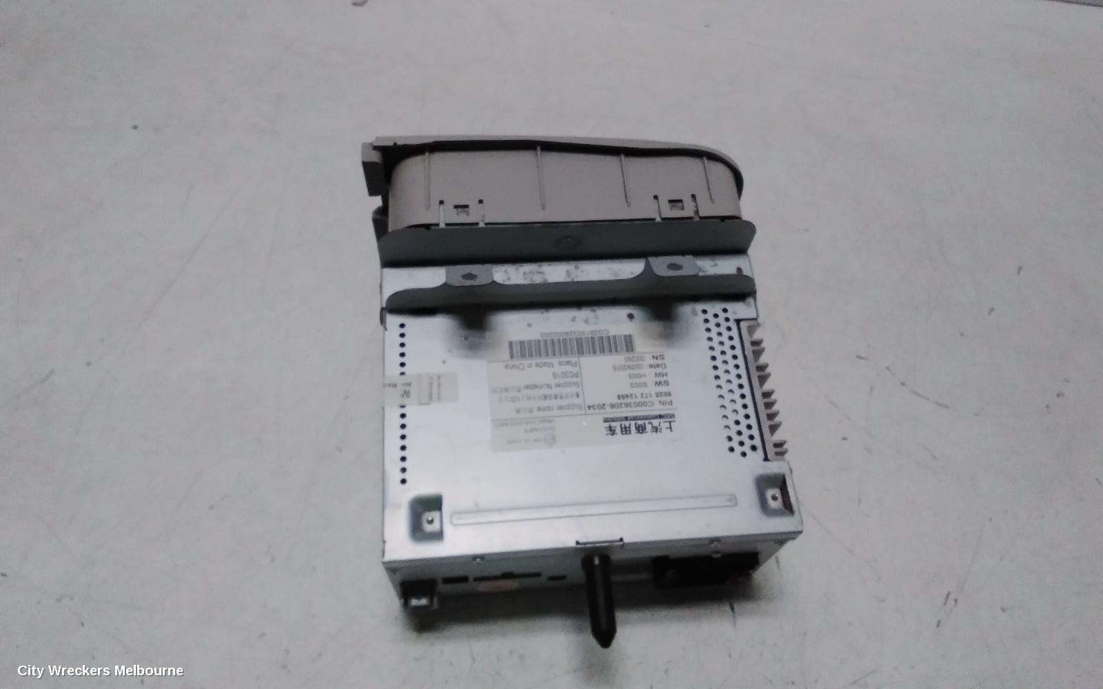 LDV G10 RADIO/CD/DVD/SAT/TV, SV7A/SV7C, DISPLAY UNIT, 7IN TOUCHSCREEN, DVD NAVI (2PLUG), WAGON/VAN, 04/2015 - 12/2023