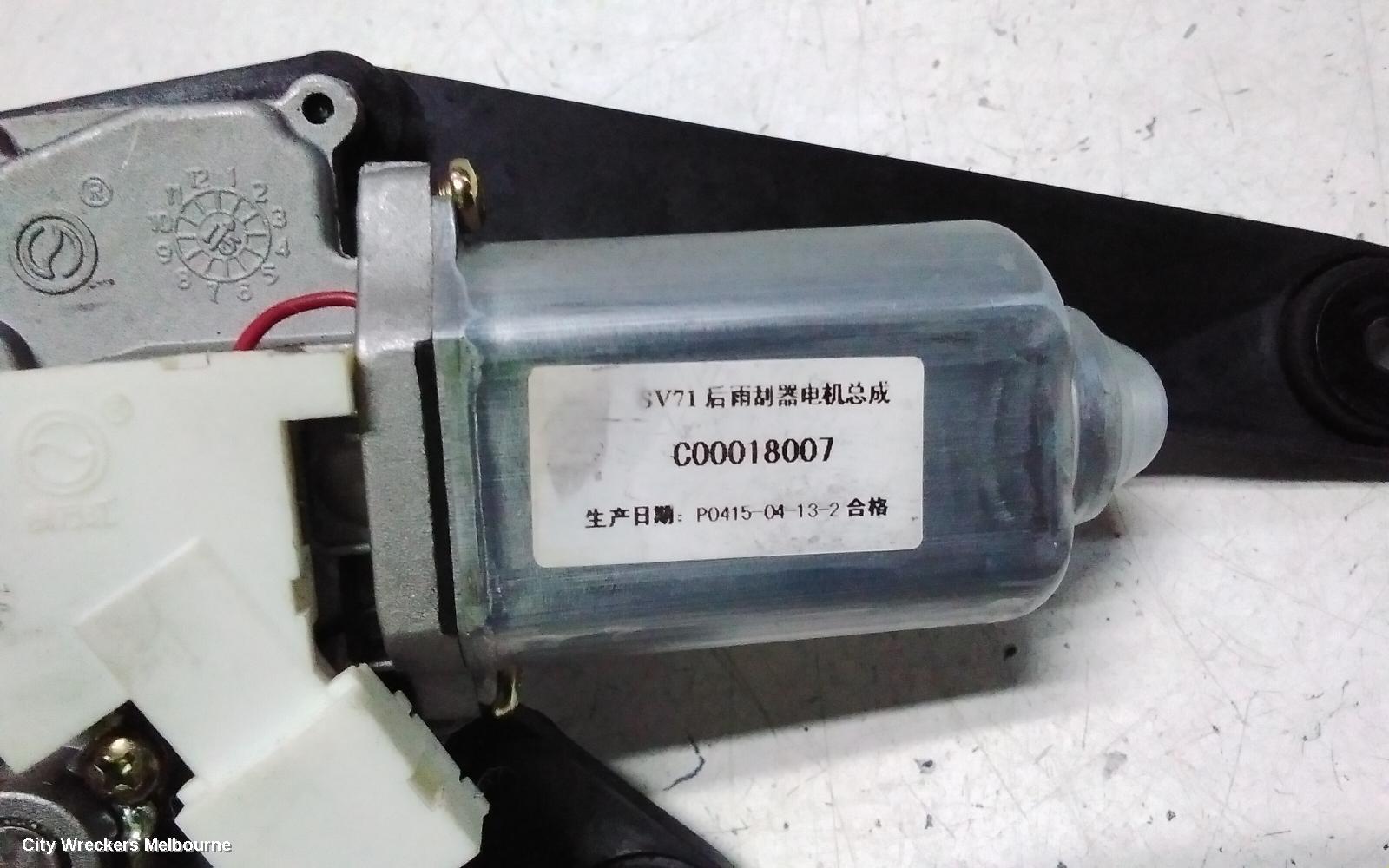 LDV G10 WIPER MOTOR, TAILGATE, SV7A/SV7C, WAGON/VAN, 04/2015 ONWARDS