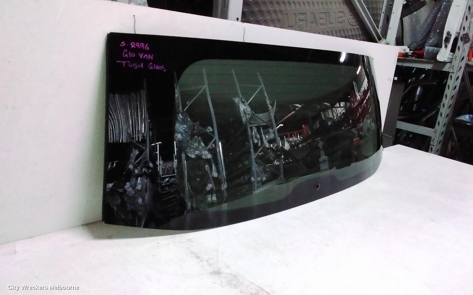 LDV G10 REAR/TAILGATE GLASS, LIFTGATE GLASS, W/ WIPER HOLE TYPE, SV7A/SV7C, WAGON/VAN, 04/2015 ONWARDS