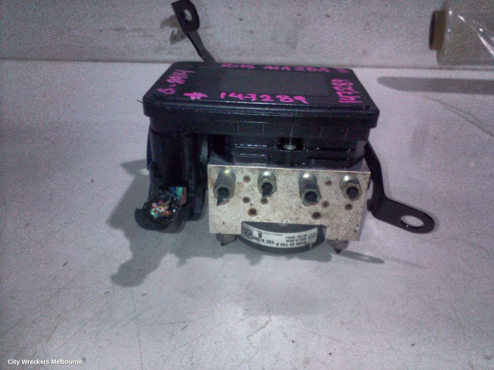 MAZDA 3 ABS PUMP/MODULATOR, BM-BN, P/N B45B4370AC, 06/2013 - 02/2019