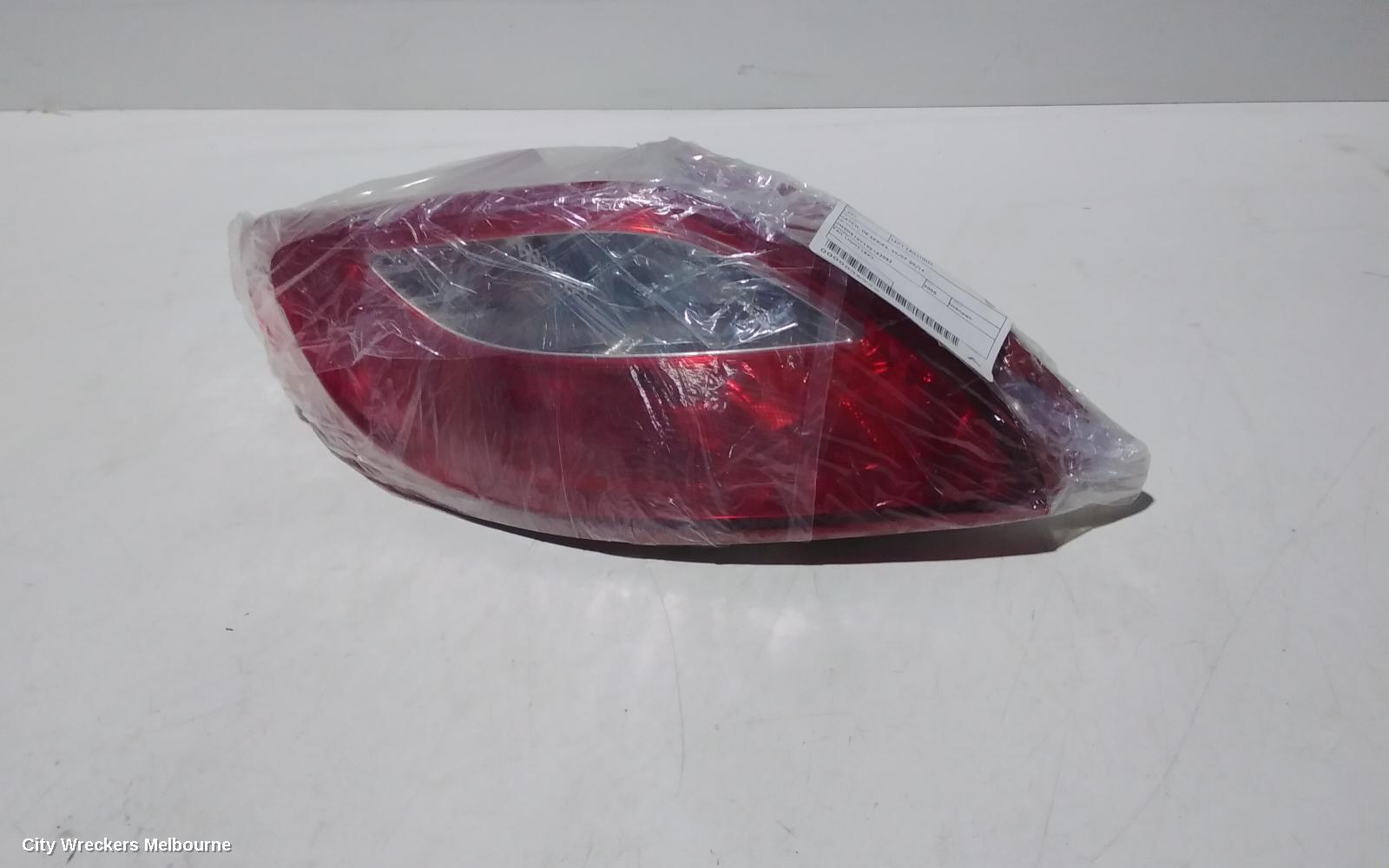 MAZDA 2 LEFT TAILLIGHT, HATCH, DE SERIES, 09/2007 - 09/2014