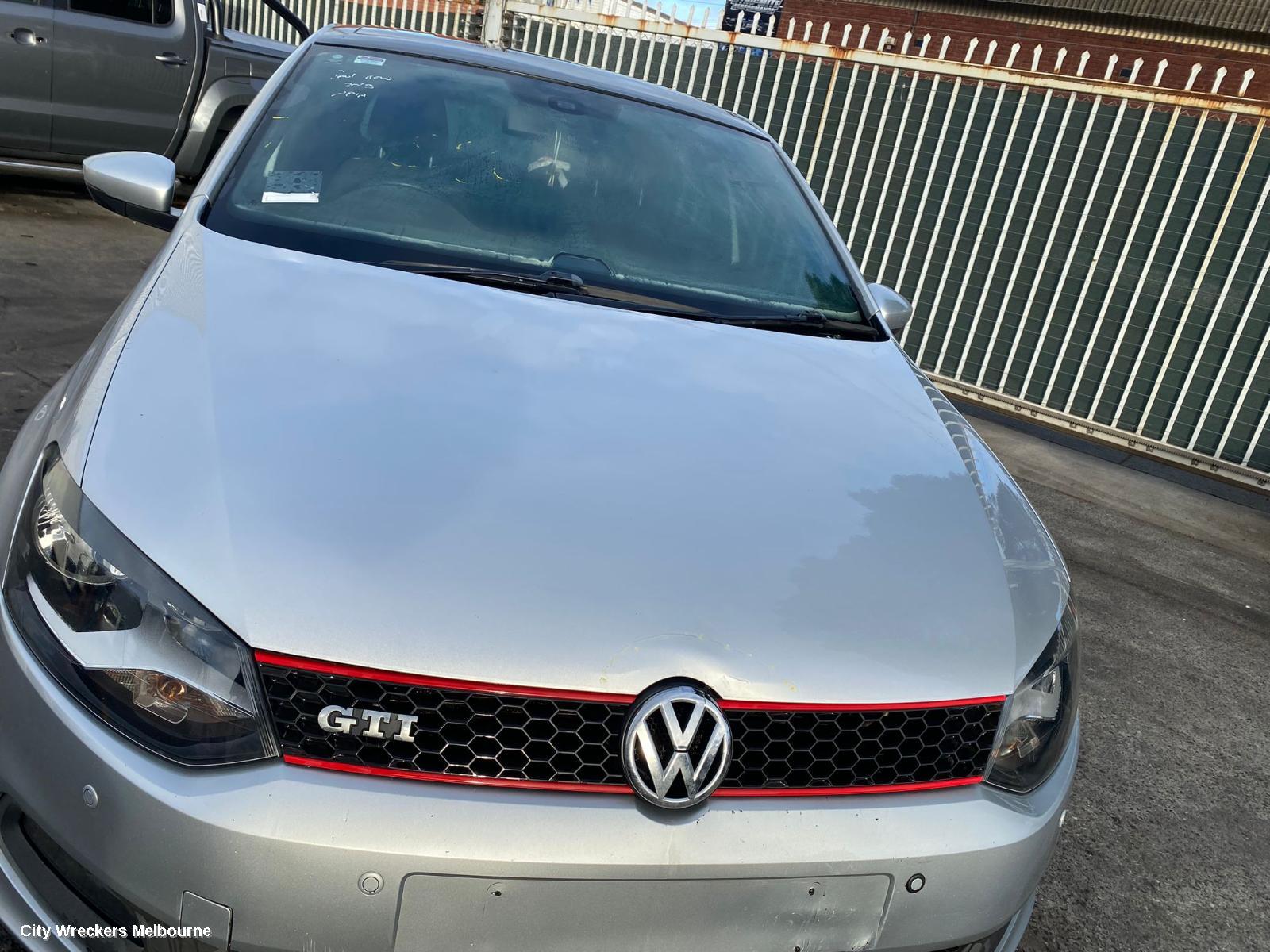 VOLKSWAGEN POLO LEFT FRONT STRUT, 6R, 1.4, PETROL, TURBO/SCHARGED, 05/2010 - 05/2014