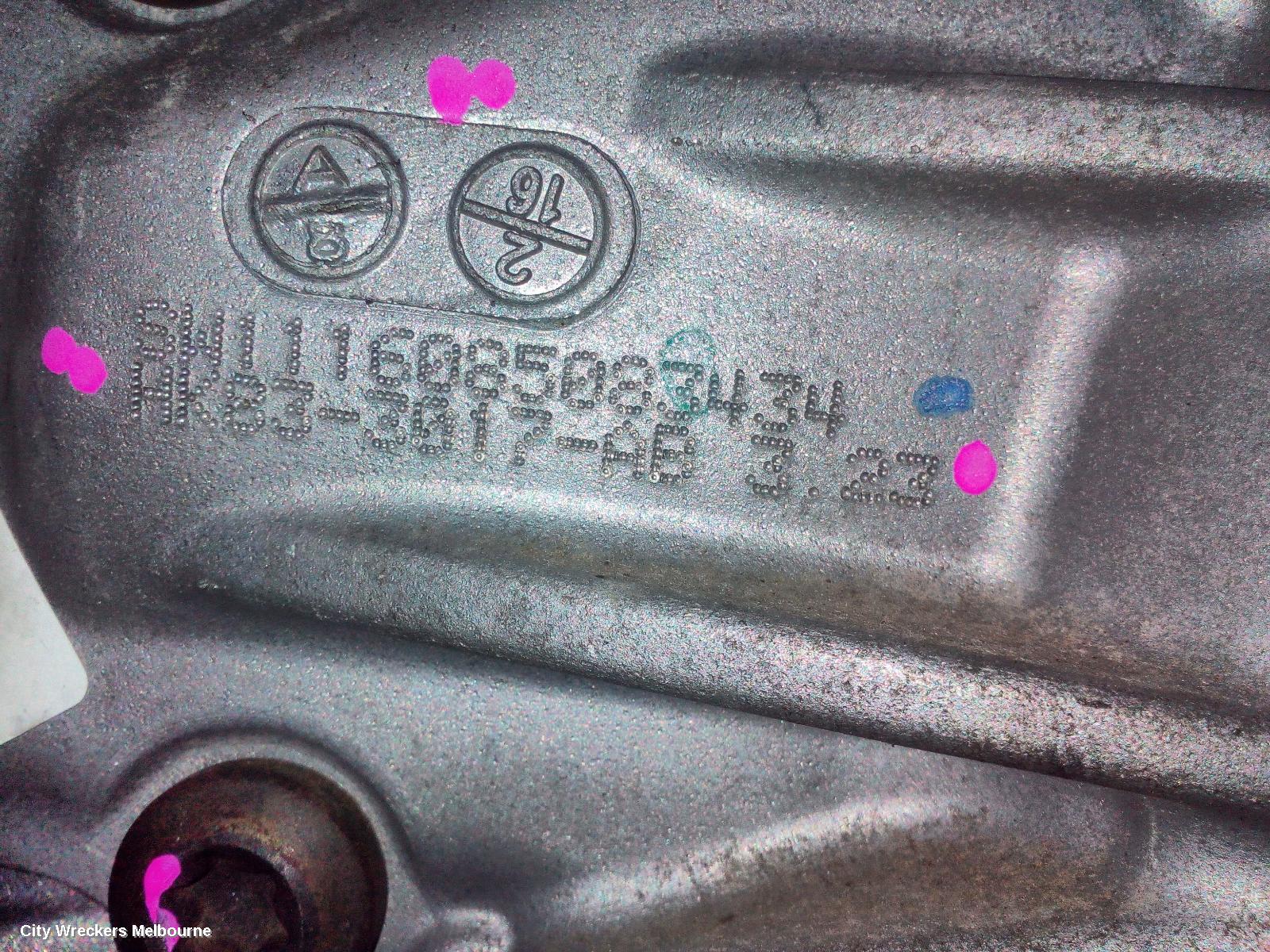 JAGUAR F PACE DIFFERENTIAL CENTRE, X761, FRONT, DIESEL, 2.0, TURBO, 02/2016 - 10/2020