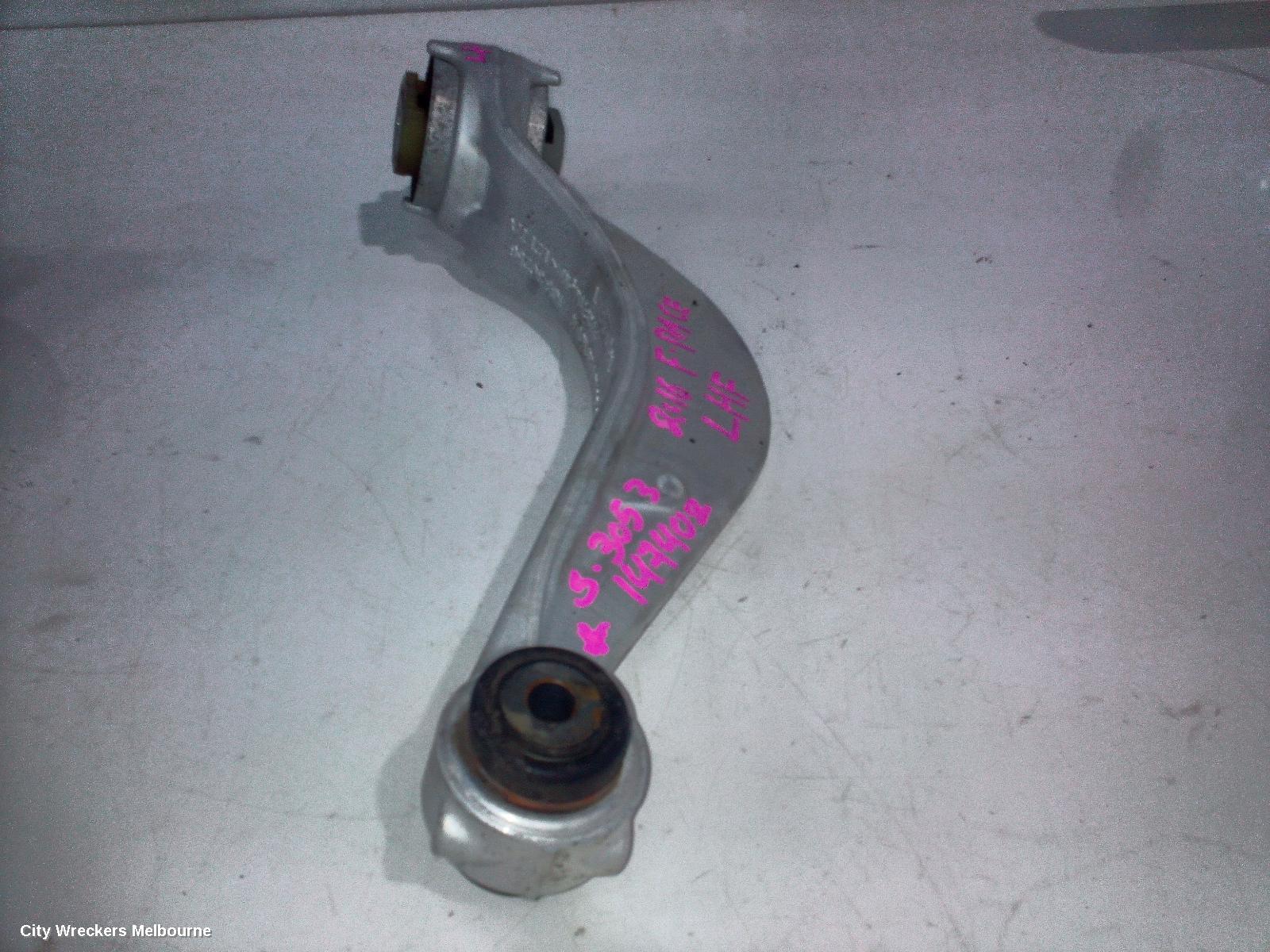 JAGUAR F PACE LEFT FRONT LOWER CONTROL ARM, X761, REAR, 02/2016 ONWARDS