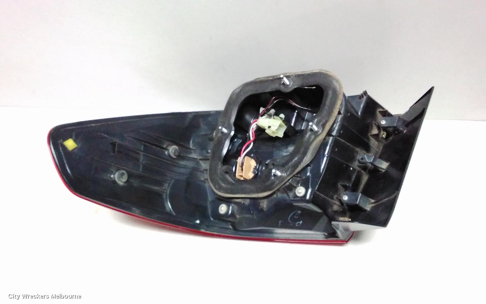 SUBARU LIBERTY LEFT TAILLIGHT, 5TH GEN, SEDAN, IN BODY, 07/2009 - 11/2014