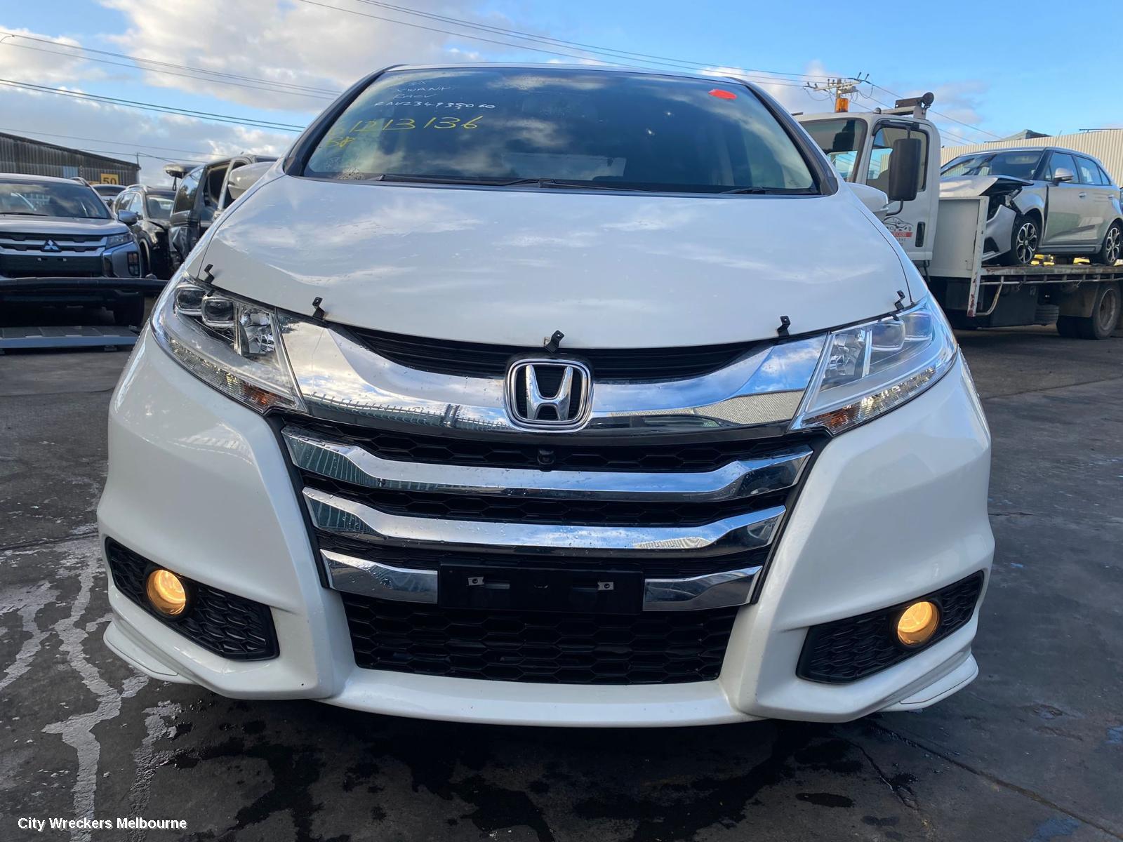 HONDA ODYSSEY LEFT FRONT DOOR, RC1, 02/2014 - 03/2022