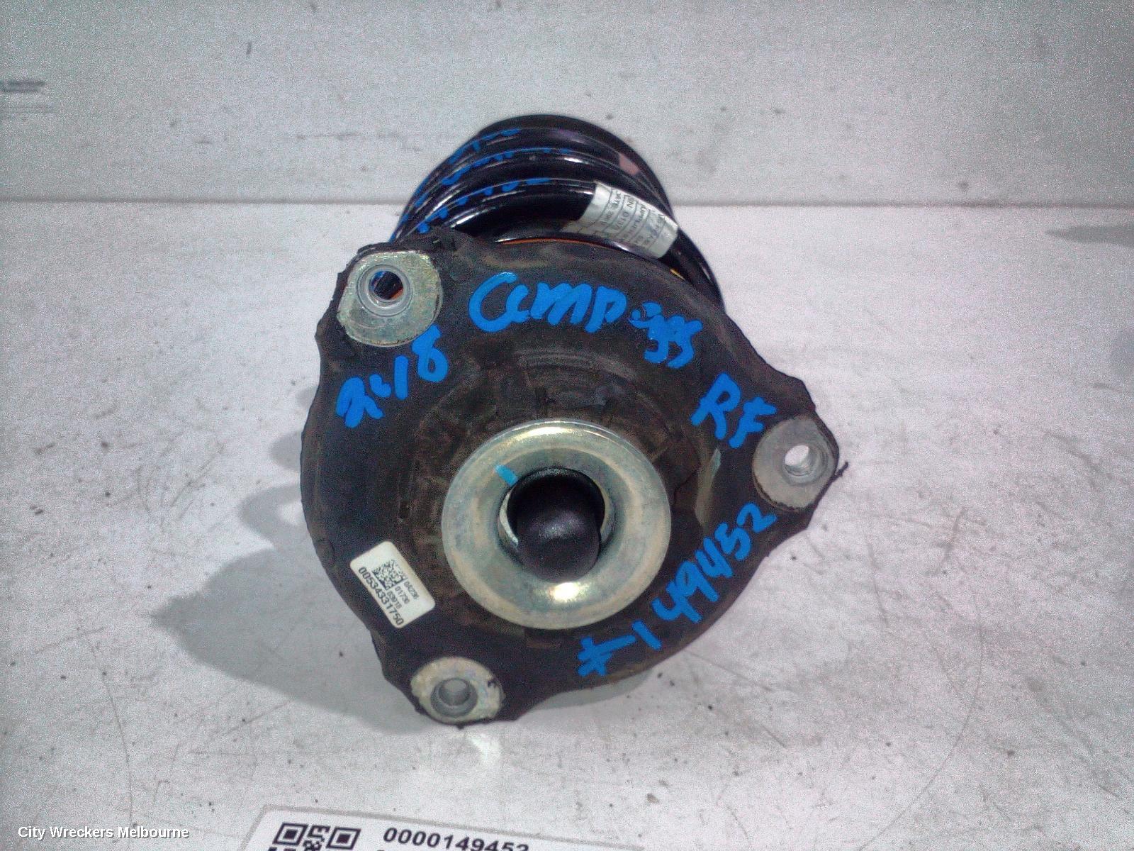 JEEP COMPASS RIGHT FRONT STRUT, M6, 10/2017 ONWARDS