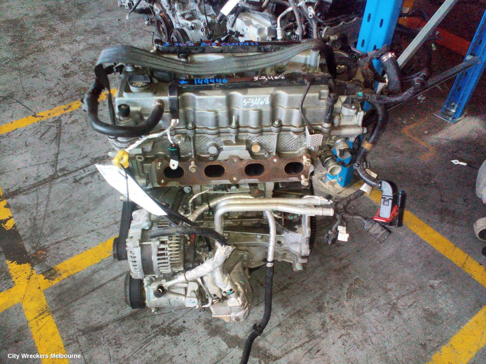 JEEP COMPASS ENGINE, M6, PETROL, 2.4, 10/2017 - 12/2023