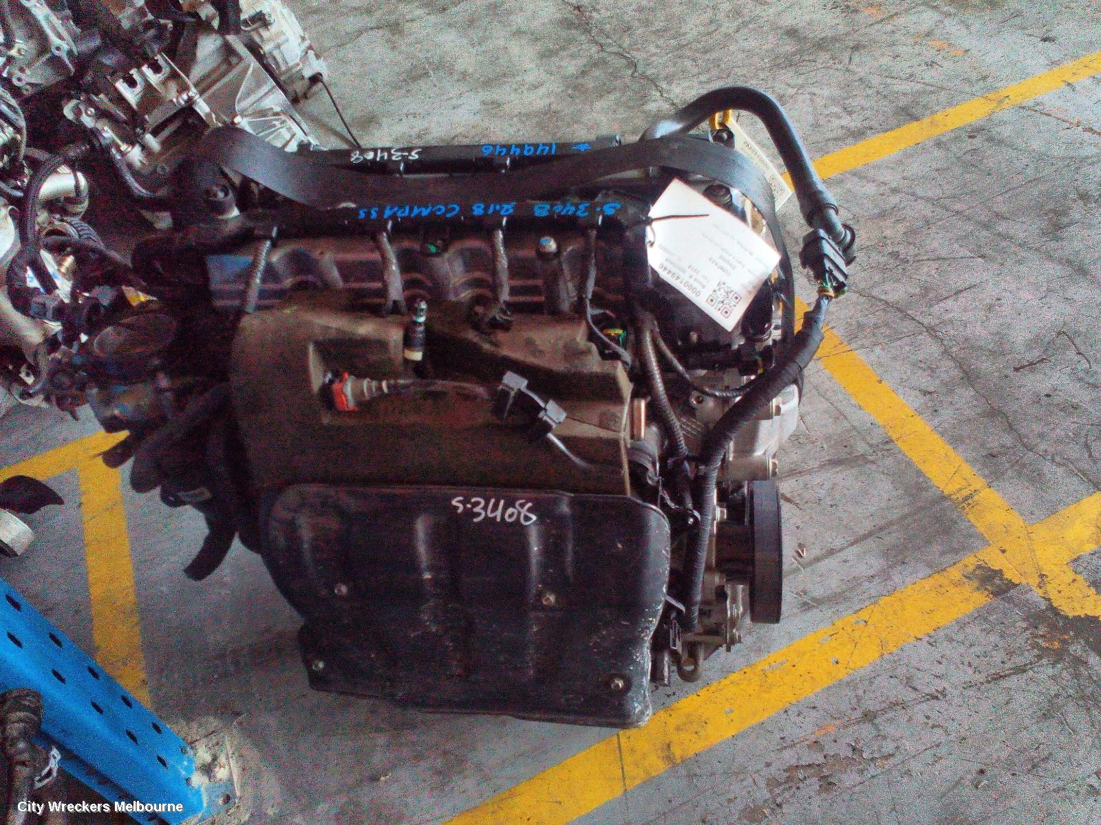 JEEP COMPASS ENGINE, M6, PETROL, 2.4, 10/2017 - 12/2023