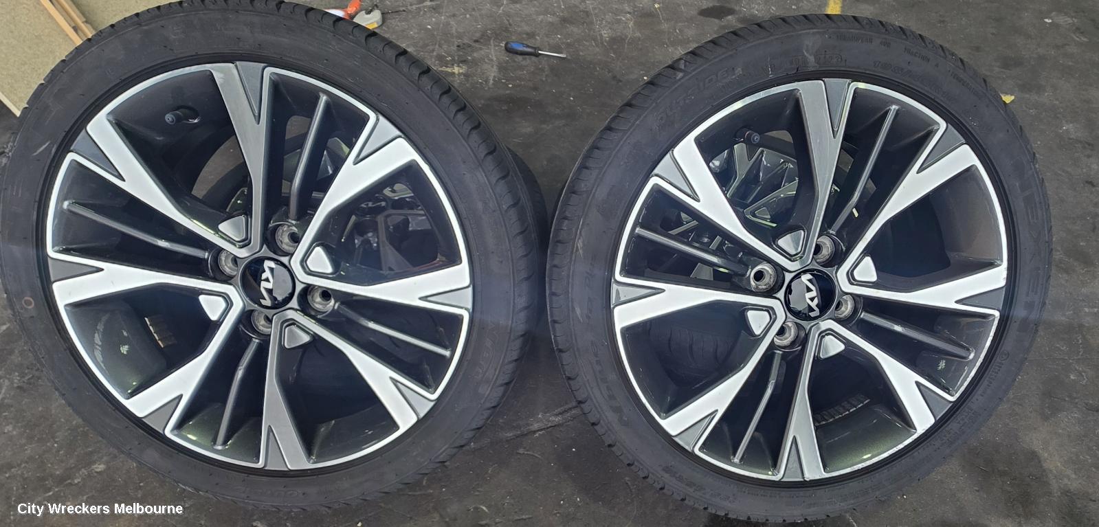 KIA PICANTO WHEEL MAG, FACTORY, 16X6.5IN, 4 V SPOKE, JA, 08/2020 - 07/2023