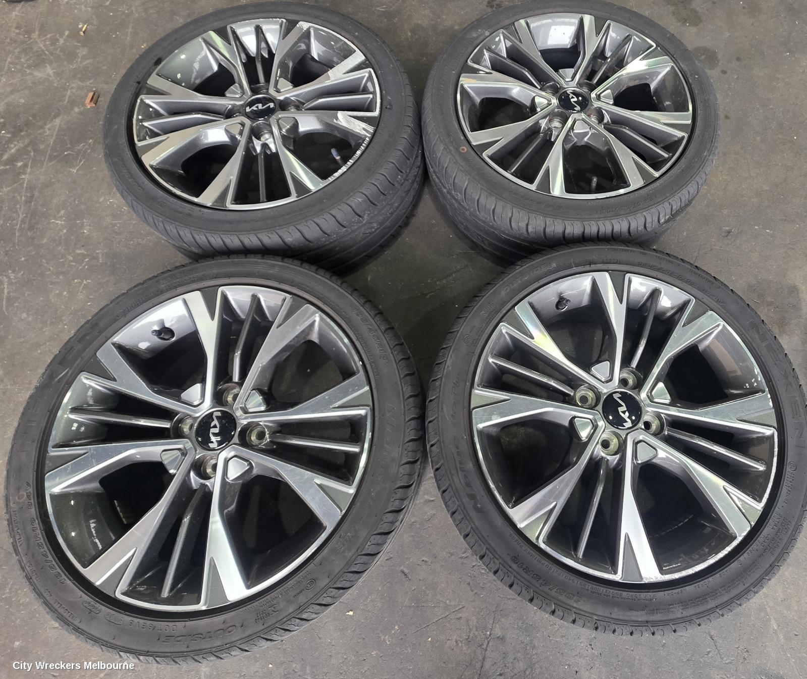 KIA PICANTO WHEEL MAG, FACTORY, 16X6.5IN, 4 V SPOKE, JA, 08/2020 - 07/2023