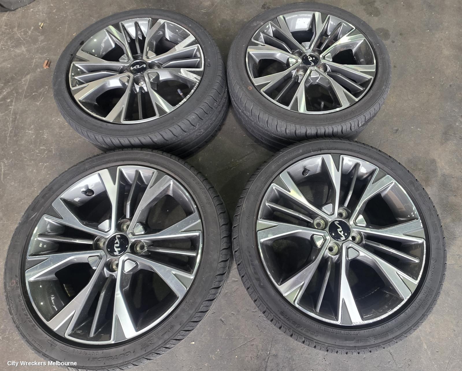 KIA PICANTO WHEEL MAG, FACTORY, 16X6.5IN, 4 V SPOKE, JA, 08/2020 - 07/2023