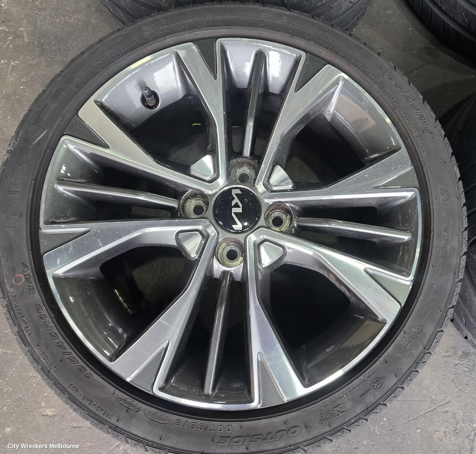 KIA PICANTO WHEEL MAG, FACTORY, 16X6.5IN, 4 V SPOKE, JA, 08/2020 - 07/2023