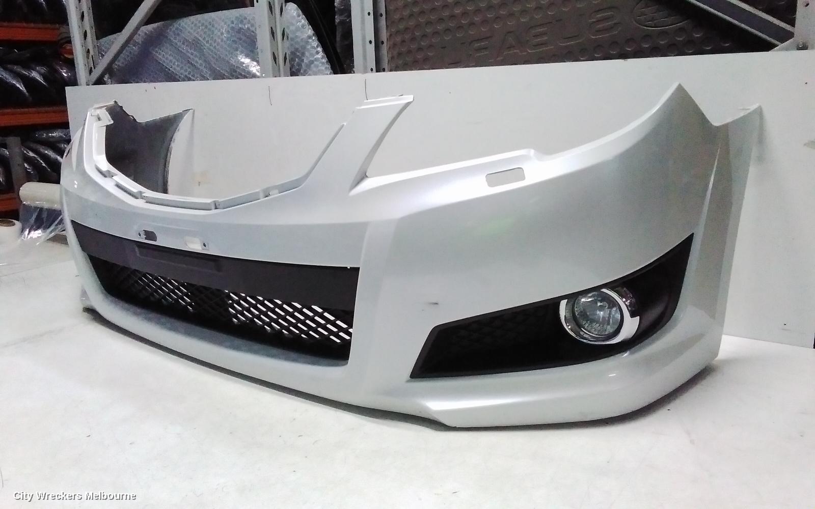 SUBARU LIBERTY FRONT BUMPER, 5TH GEN, STANDARD TYPE, W/ H/LAMP WASHERS TYPE, 07/2009 - 03/2012