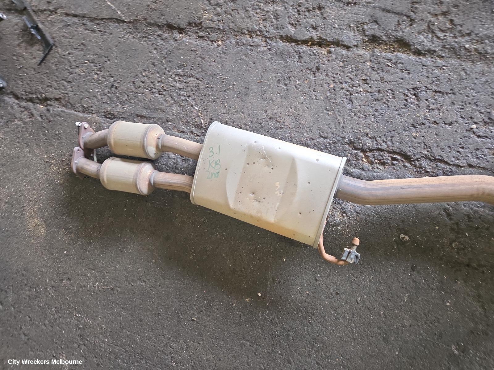 HOLDEN ACADIA EXHAUST SYSTEM, AC, 08/2018 - 12/2020