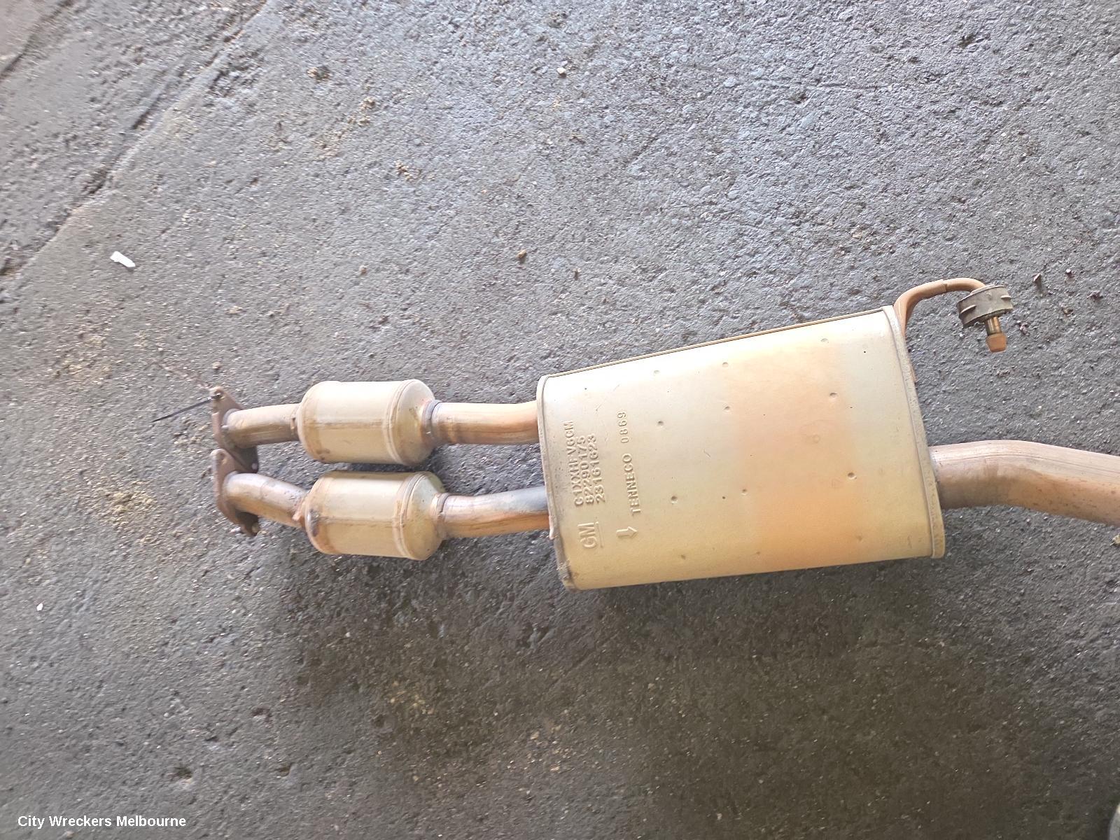 HOLDEN ACADIA EXHAUST SYSTEM, AC, 08/2018 - 12/2020
