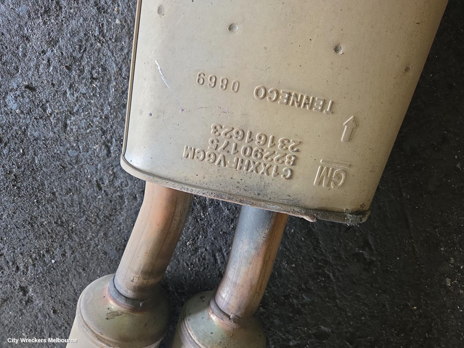 HOLDEN ACADIA EXHAUST SYSTEM, AC, 08/2018 - 12/2020