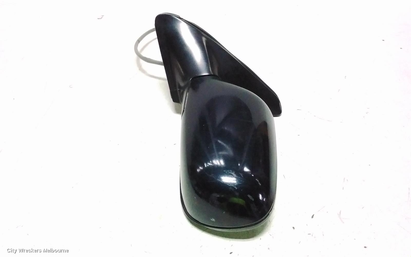 MAZDA 323 LEFT DOOR MIRROR, BA11 POWER-SMOOTH CASE 07/1994 - 11/1996