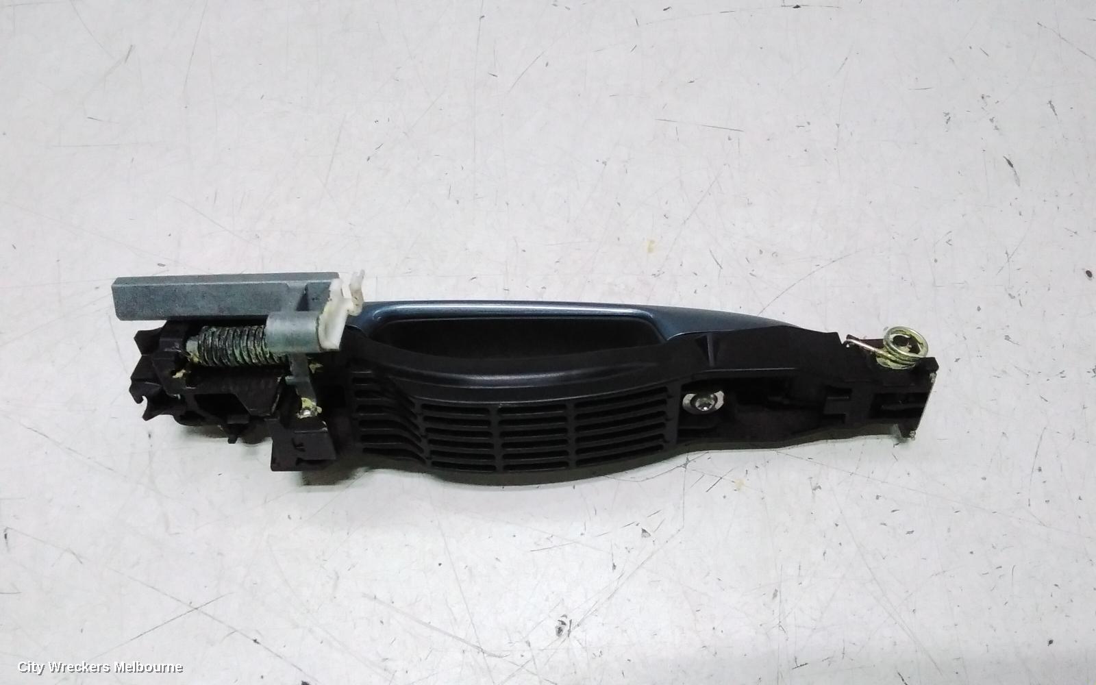 MAZDA 3 DOOR HANDLE, OUTER, LH REAR, BM, HATCH, 06/2013 - 05/2016