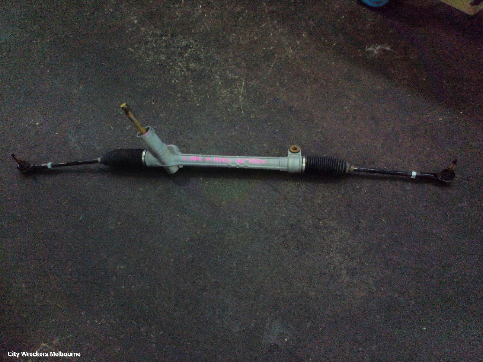 HOLDEN TRAX STEERING BOX/RACK, TJ SERIES, SUIT W/ 18IN WHEELS, 08/2013 - 06/2016