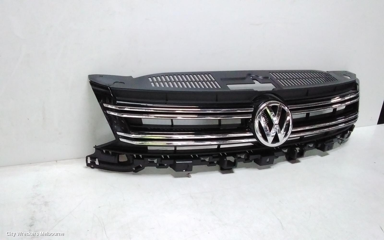 VOLKSWAGEN TIGUAN GRILLE, RADIATOR GRILLE, 5N, 07/2011 - 08/2016