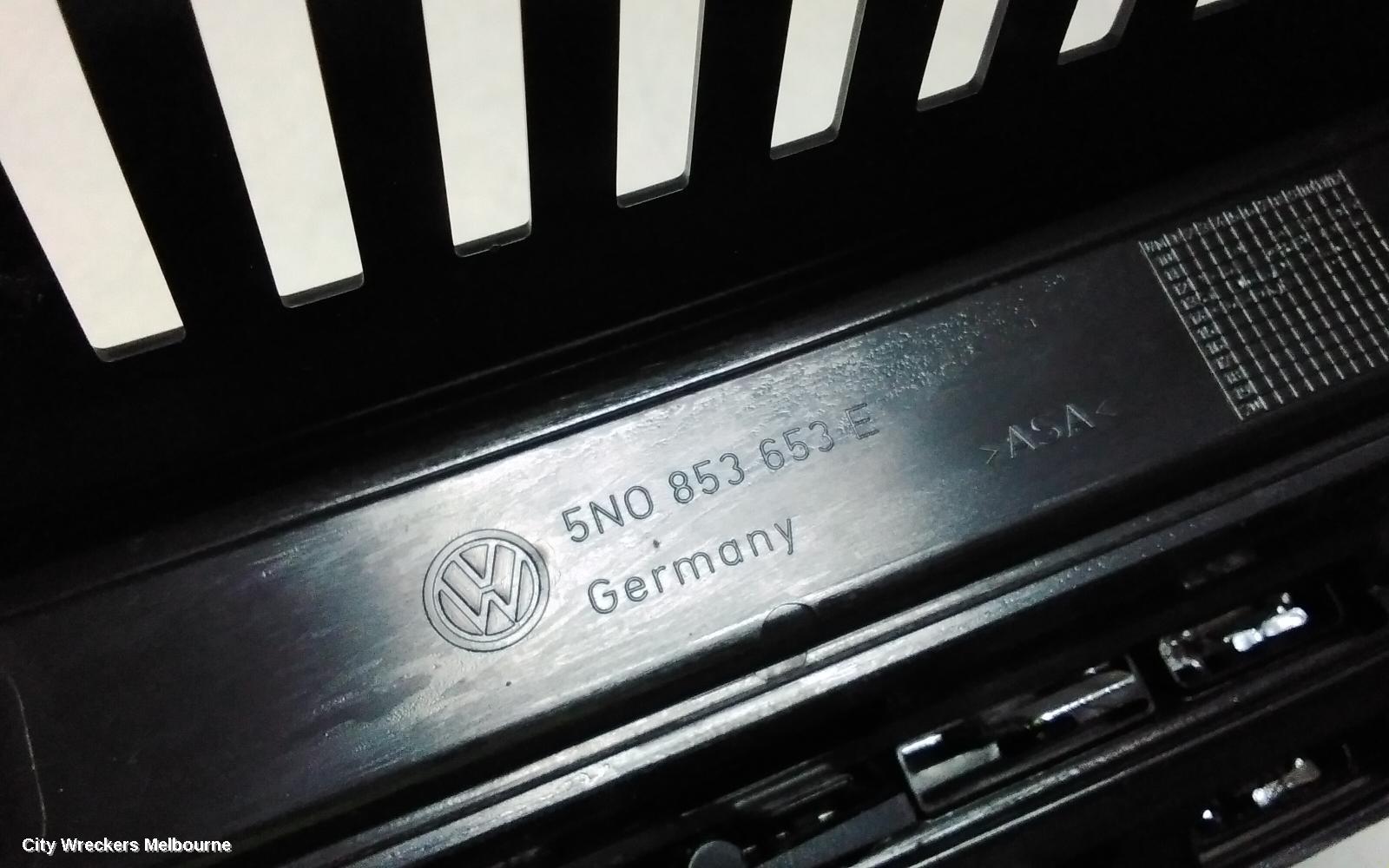 VOLKSWAGEN TIGUAN GRILLE, RADIATOR GRILLE, 5N, 07/2011 - 08/2016