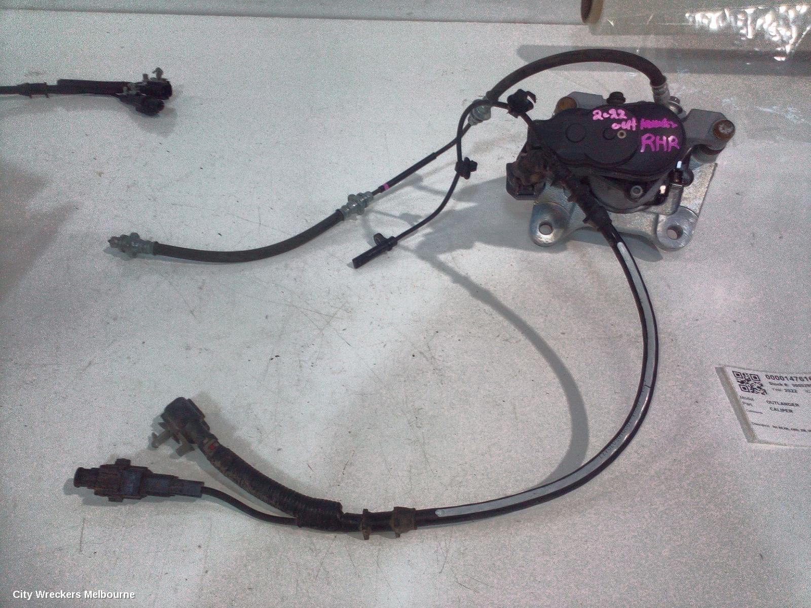 MITSUBISHI OUTLANDER CALIPER, RH REAR, 4WD, ZM, 08/2021 ONWARDS