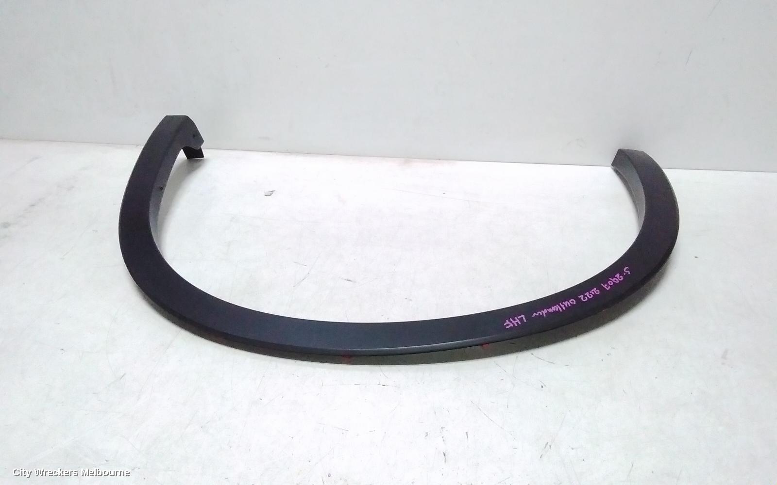 MITSUBISHI OUTLANDER WHEEL ARCH FLARE, ZM, LH FRONT, 08/2021 ONWARDS