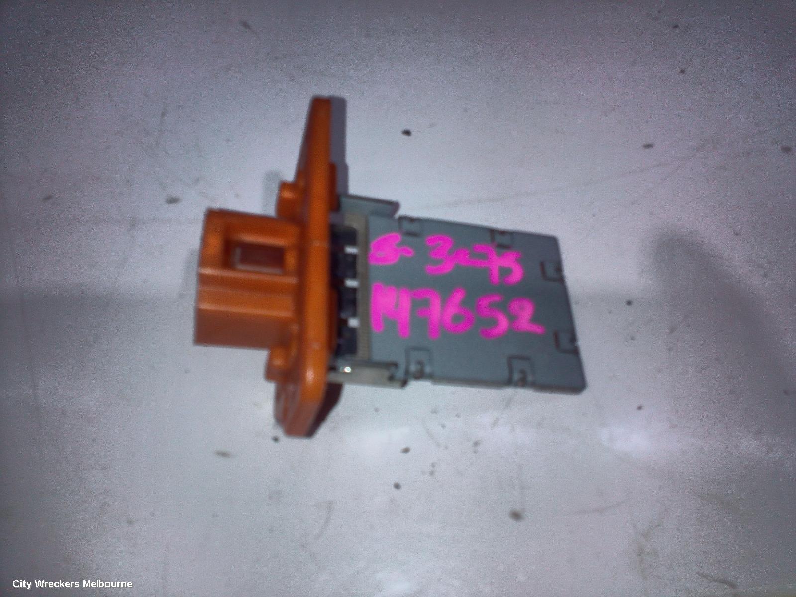 KIA CERATO FAN SPEED RESISTOR, BD, NON CLIMATE CONTROL TYPE, 04/2018 - 09/2024
