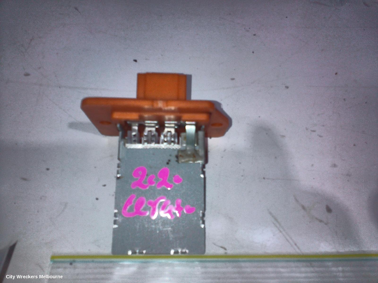 KIA CERATO FAN SPEED RESISTOR, BD, NON CLIMATE CONTROL TYPE, 04/2018 - 09/2024