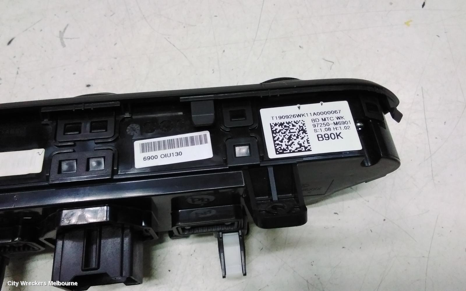 KIA CERATO HEATER/AC CONTROLS, NON CLIMATE CONTROL TYPE, BD, 04/2018 - 09/2024